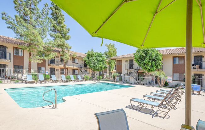 Side View of Pool at The Sands