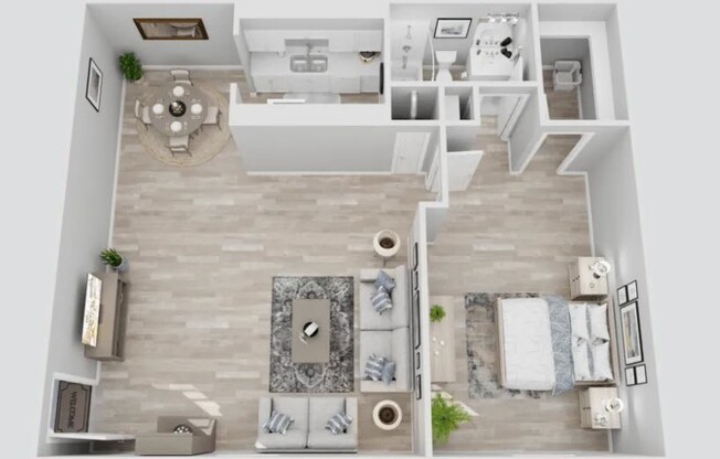 1 bed, 1 bath, 770 sqft, $810
