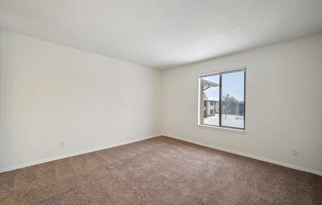 Bedroom with Large Window