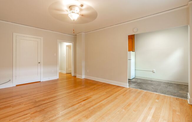 Studio, 1 bath, $1,215