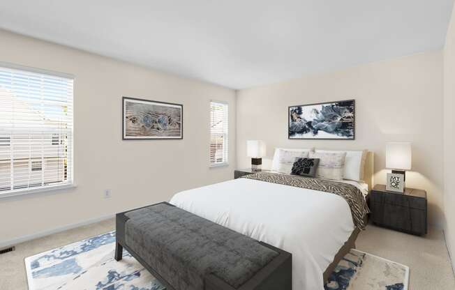 Beautiful Bright Bedroom at Mainstreet Village, Michigan, 48375