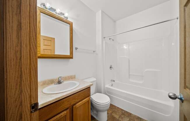 Remington Village Apartments Vacant Bathroom