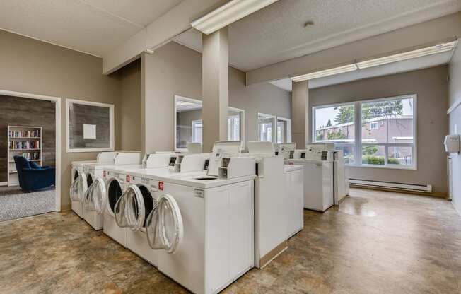 The Community Laundry Facilities at Morningtree Park Apartments