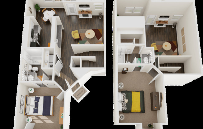 2 beds, 2 baths, 1,020 sqft, $1,430