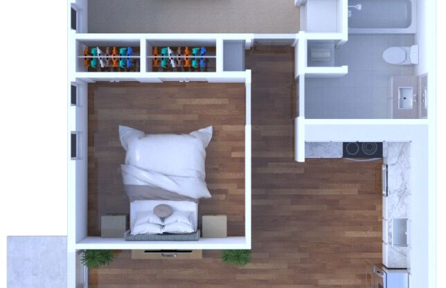 2 beds, 1 bath, 828 sqft, $1,940