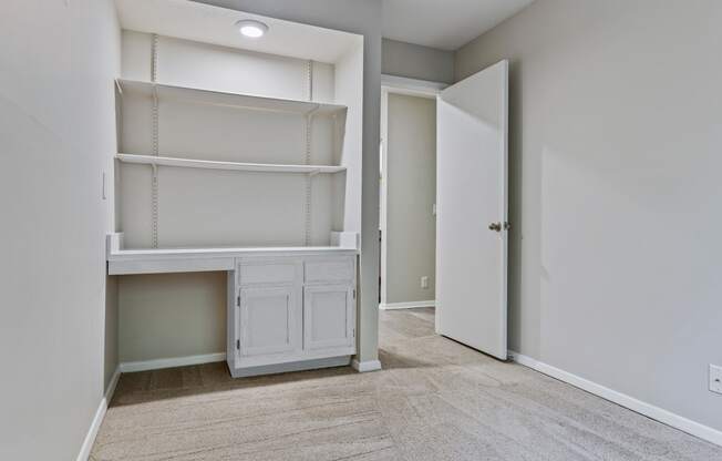 Book cases at apartments in Antioch, TN