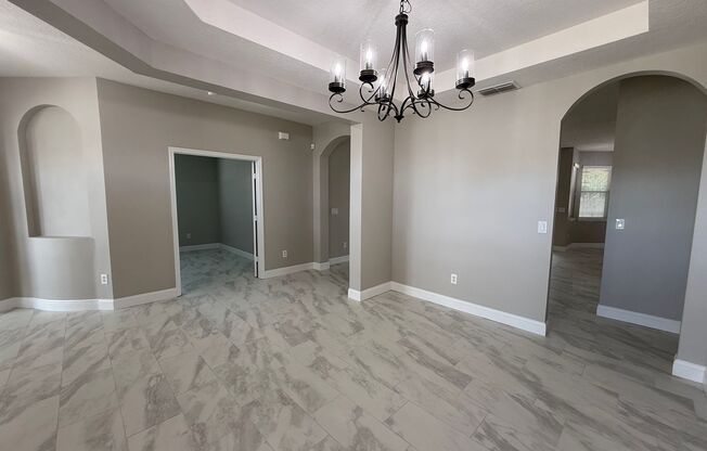 Exquisite 4 bedroom 3 bathroom home in gated community.