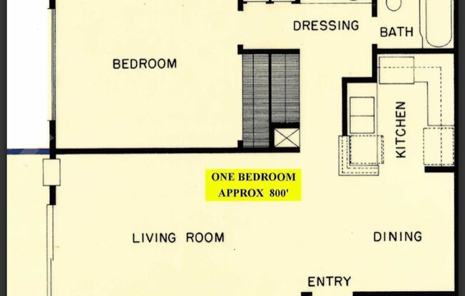 1 bed, 1 bath, 800 sqft, $2,295, Unit #22