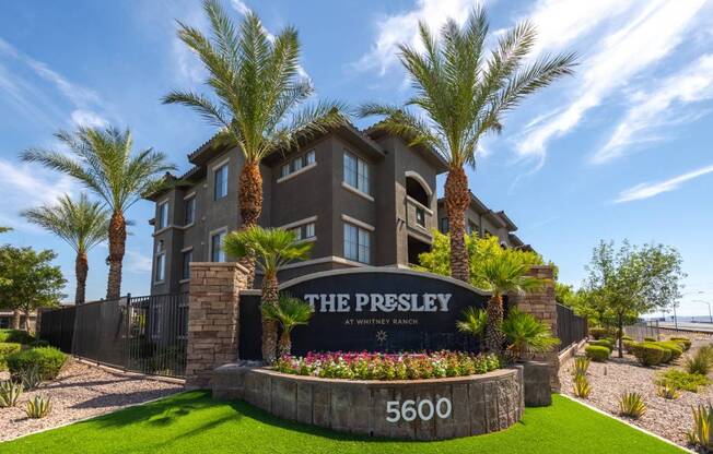 Exterior building and sign