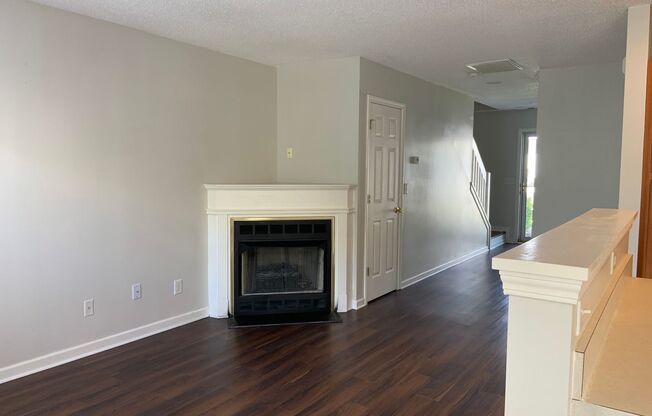 2 bedroom townhouse with patio available at McAllister's Place!