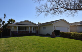 Gorgeous West San Jose 3BD 2BA 1400SF Home