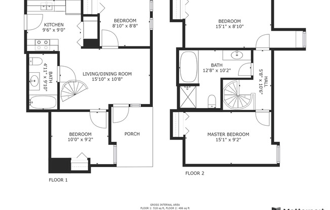 4 beds, 2 baths, 1,096 sqft, $2,420