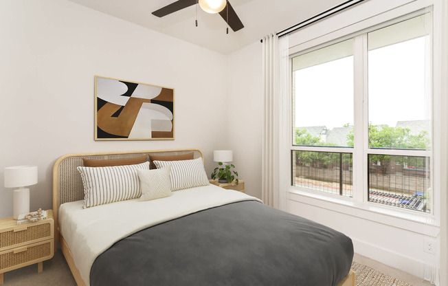 Carpeted Bedroom