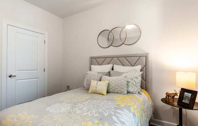 Bedroom with Decorative Interior Trim