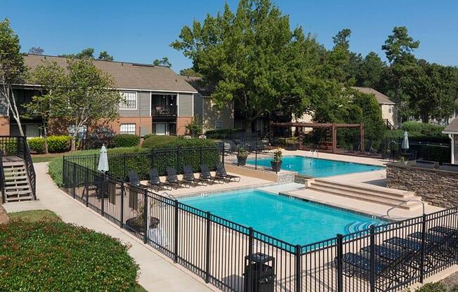 Drone Pool View at Bradford Pointe, Augusta, 30909