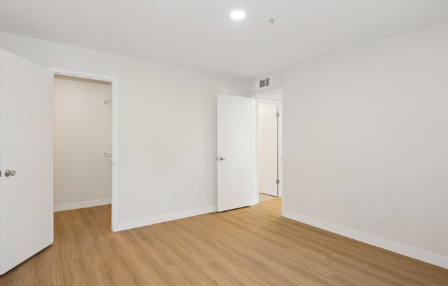 Bedroom with Hard Surface Flooring