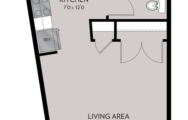 Studio, 1 bath, 505 sqft, $1,485