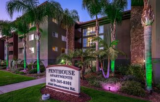 Penthouse Apartments | Spacious 1 & 2 Bedroom Apartments Near SDSU