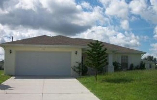 3/2/2 plus Den ** Single Family Home Available SOON in Lehigh Acres**