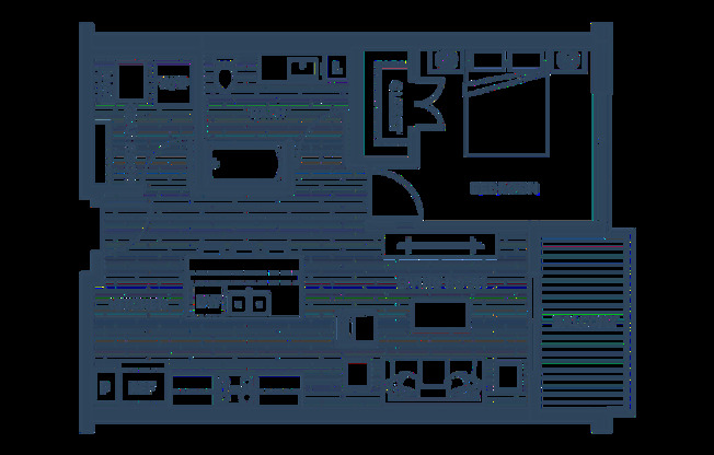 1 bed, 1 bath, 688 sqft, $1,525, Unit 2323