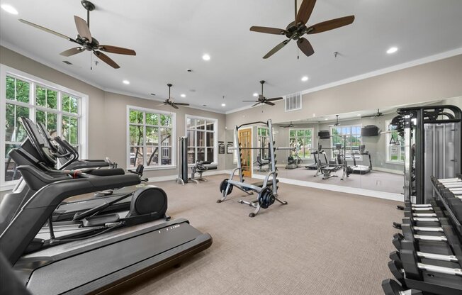 Gym at Stonepost Lakeside Apartment Homes, Kansas, 66062