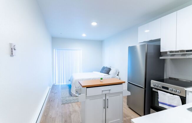 Studio, 1 bath, 301 sqft, $1,350, Unit 205