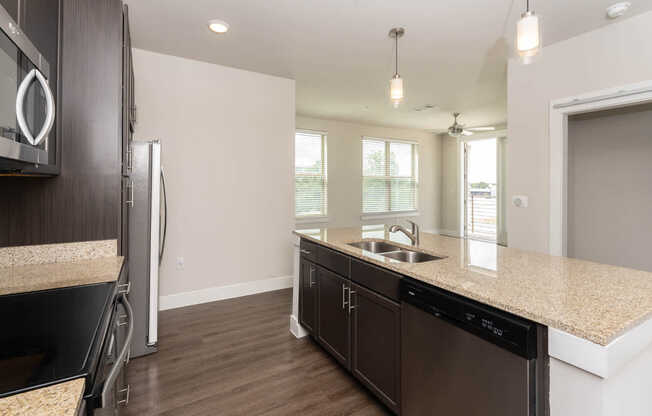 Kitchen with Stainless Steel Appliances