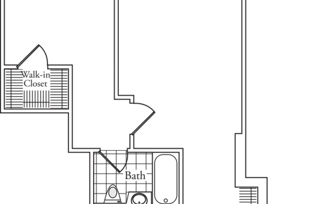 1 bed, 1 bath, 594 sqft, $5,145, Unit 17O