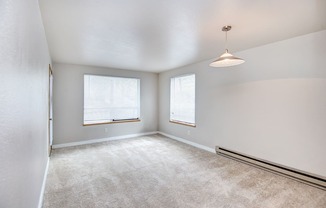 Seattle Apartments-  Living room with natural light