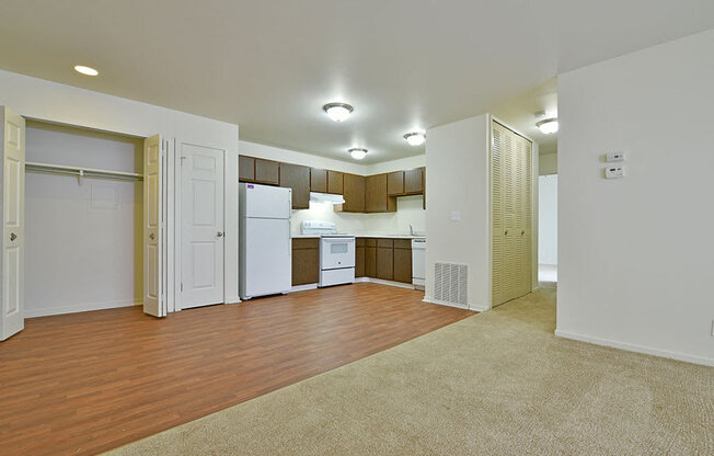 Living Room, Kitchen, and Dining Spaces at Grand Bend Club, Grand Blanc, 48439