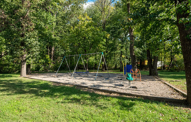 playground at Preston Oaks Apartments