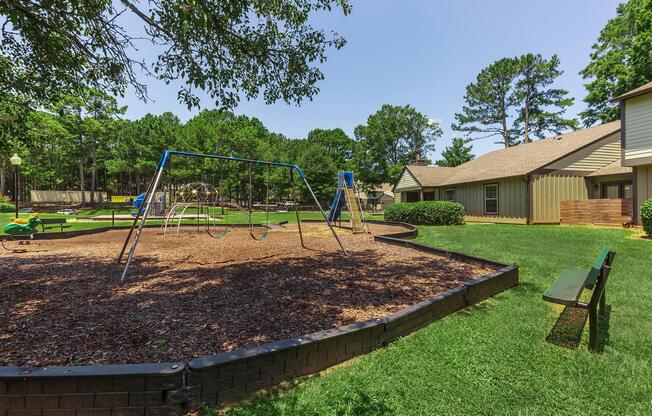 Play Area Here at Madison Landing at Research Park Apartments in Madison, AL