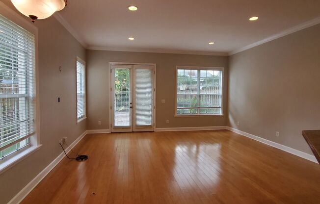 College Park Townhouse with Private Backyard Space and a Single Car Garage