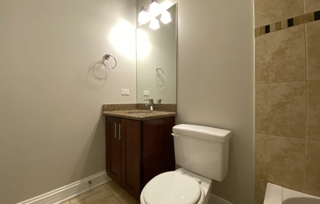 2nd Bathroom with vanity storage - 3 Bedroom