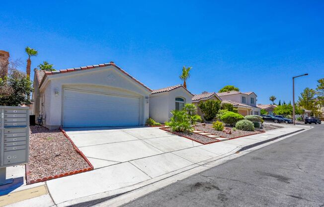 Single Story 3 Bedroom Summerlin Home