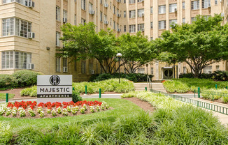 landscaped entrance at Majestic, Washington, 20010