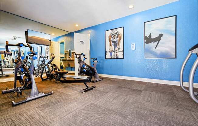 the gym at the preserve at ballantyne commons