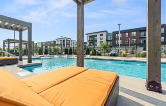 Forte at 84South Pool and Lounge Areas