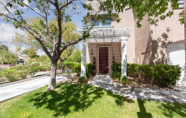 Summerlin luxury gated townhome
