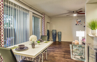 Wood Inspired Plank Flooring at Newport Apartments, CLEAR Property Management, Texas