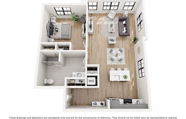 1 bed, 1 bath, 873 sqft, $2,495, Unit 381B