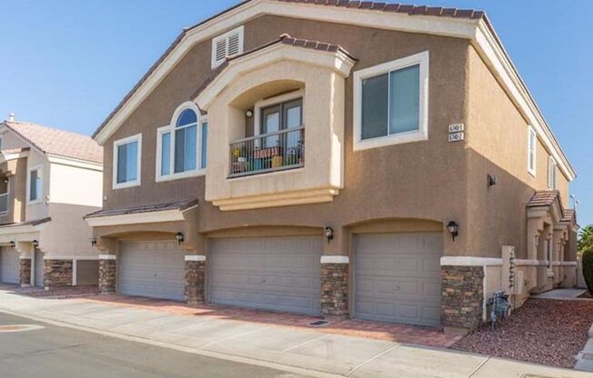 Well designed town home with attached garage.