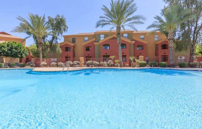 Shimmering Pool at San Lucas Apartments, Tolleson, AZ, 85353