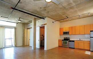 Open Concept Floor Plans at 1221 Broadway Lofts, San Antonio, TX