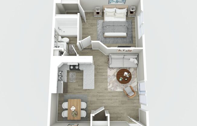 1 bed, 1 bath, 582 sqft, $949, Unit 2245-03