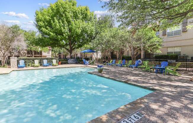 our apartments offer a swimming pool