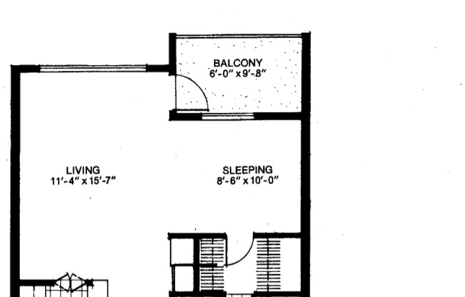 Studio, 1 bath, $1,995, Unit # 415