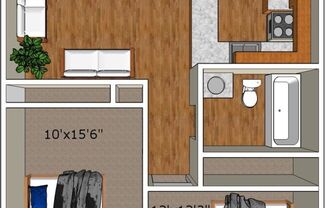 Partner-provided photo for $1100 unit