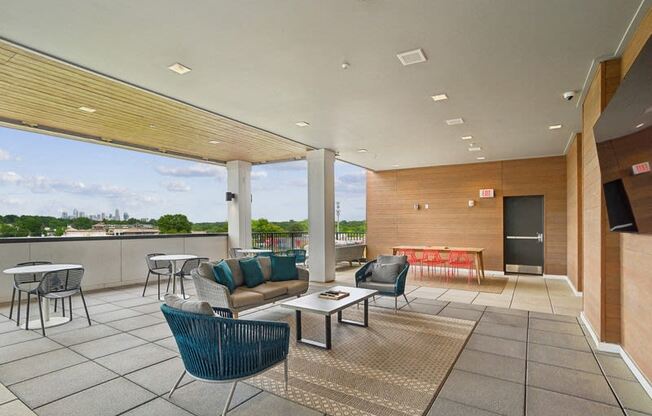 Sky Lounge at Link Apartments® Montford, North Carolina