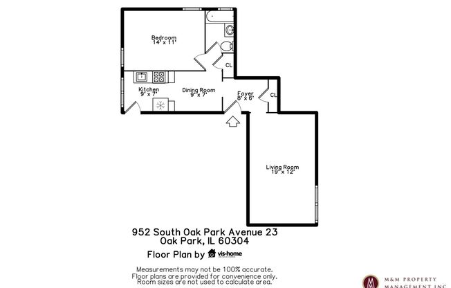 1 bed, 1 bath, 575 sqft, $1,295, Unit 952-23